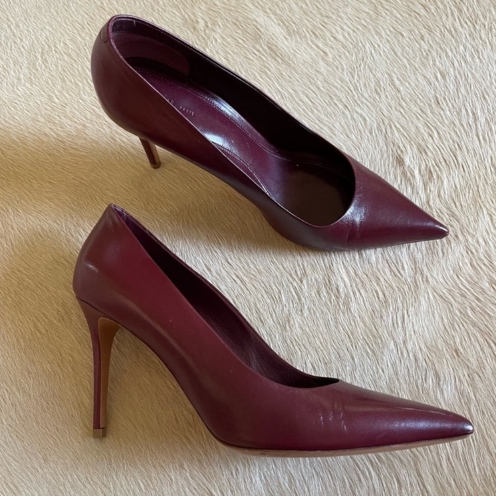 Celine Deep Red Women's Heels